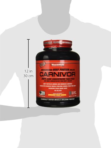 MuscleMeds Carnivor Beef Protein Isolate, 0 Lactose, 0 Sugar, 0 Fat, 0 Cholesterol MuscleMedsUS supplements