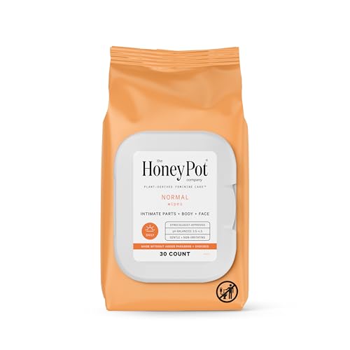 The Honey Pot Company - Feminine Wipes - Daily PH Balancing, Fragrance & Sulfate Free Wipes The Honey Pot CompanyAu supplements