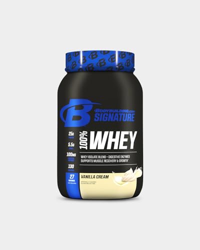 Bodybuilding Signature 100% Whey Protein Powder | 25g of Protein per Serving Bodybuilding.comUS supplements