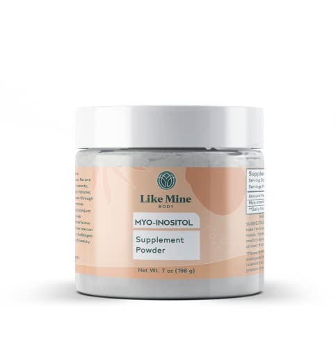 Like Mine Myo-Inositol (7 oz) Vitamin B8, Pure Single Ingredient with No Fillers, Additives Like MineUS supplements