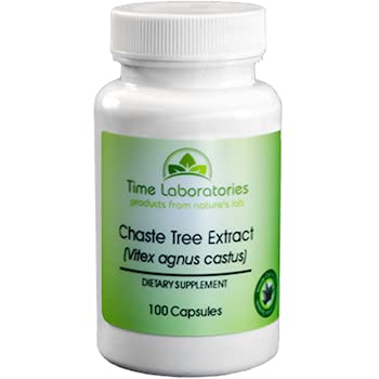 Time Laboratories Chaste Tree (Vitex Agnus castus) Extract Capsules (100) Time LaboratoriesAu supplements