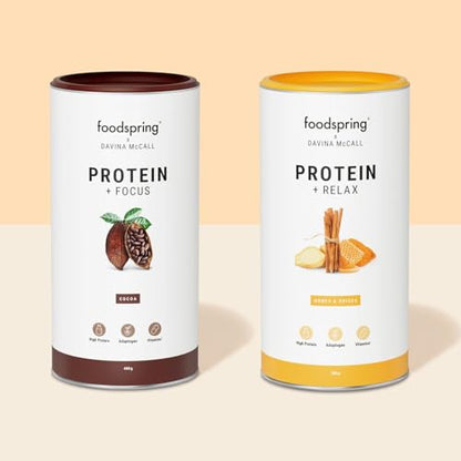 foodspring x Davina McCall – Focus Protein Powder Shake for Your Daily Protein, Vitamin & Mineral Needs foodspringUS supplements