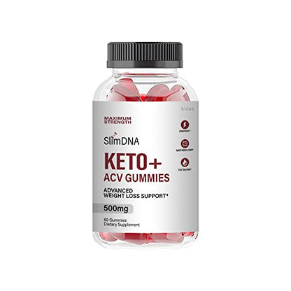 kivus Slim DNA Keto Gummies - Slim DNA Keto + ACV Gummies (Single, 60 Gummies) kivusUS supplements