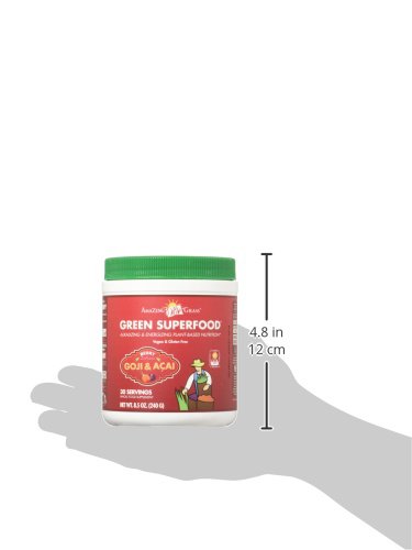 Amazing Grass Greens Blend Superfood: Super Greens Powder Smoothie Mix with Organic Amazing GrassUS supplements