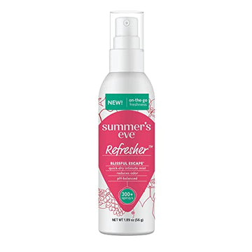 Summer's Eve Refresher Mist, Feminine Spray Reduces Odor, Blissful Escape, Body Spray for Women Summer's EveAu supplements