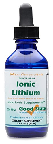 (Glass Bottle) Good State Liquid Ionic Lithium Ultra Concentrate Good StateUS supplements