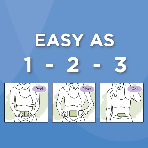 HealthWise Menstrual Pain Relief Period Patch | 10% Menthol | Strong, Soothing Relief HealthWiseAu supplements