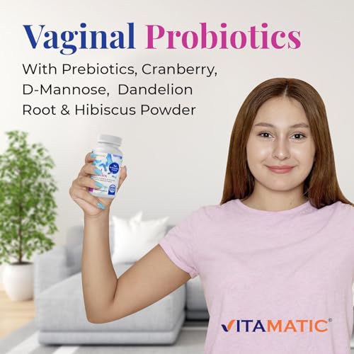 Vitamatic Vaginal Probiotics 20 Billions for Women pH Balance & Odor Control VitamaticAu supplements