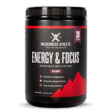 Wilderness Athlete - Energy & Focus | Energy Pre Workout for Women & Men - Energy Wilderness AthleteAu supplements