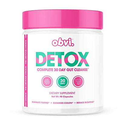 Obvi Detox, Flush Out and Eliminate Toxins, Support Weight Loss, Cleanse Colon, Packed ObviUS supplements