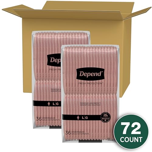 Depend Fresh Protection Adult Incontinence Underwear for Women DependAu supplements