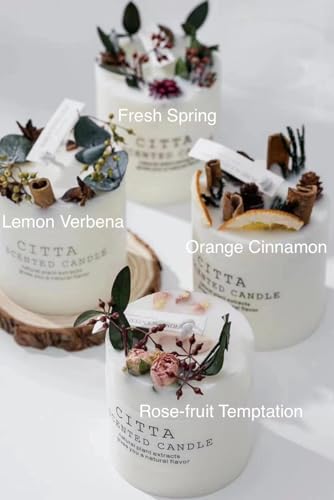 (Lemon Verbena) Luxury Scented Candles Soy Wax and Fragrance Oils Aromatherapy, Aroma Candles GenericAu supplements