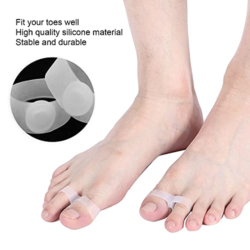 2Pcs Slimming Silicone Foot Massage Magnetic Toe Ring Magnetic Slimming Toe Rings DiocheUS supplements