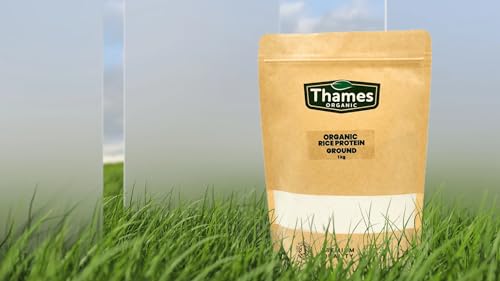 Thames Organic Organic Rice Protein Ground: Premium Plant-Based Protein for Health & Fitness Enthusiasts Thames OrganicAu supplements