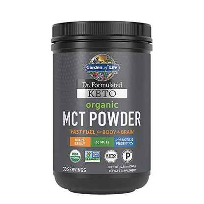 Garden of Life Dr. Formulated Keto Organic MCT Powder - 30 Servings, 6g MCTs Garden of LifeUS supplements