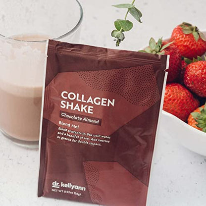 Dr. Kellyann Keto Chocolate Almond Shakes - 100% Grass Fed Collagen Protein by Bone Dr. KellyannUS supplements