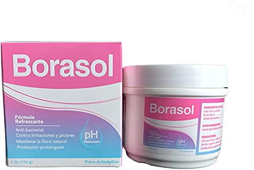 Borasol Antiseptic Powder Refreshing Deodorant and Vaginal Wash 4 OZ FQQFAu supplements