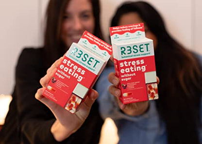 R3SET Stress Eating Daily Supplement Capsules – Apple Cinnamon – 28ct R3SETUS supplements