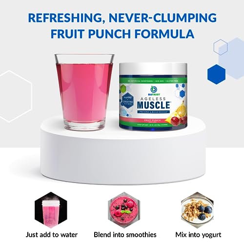 BioTrust Ageless Muscle Builder - Micronized Creatine Monohydrate Powder with HMB BioTrustAu supplements