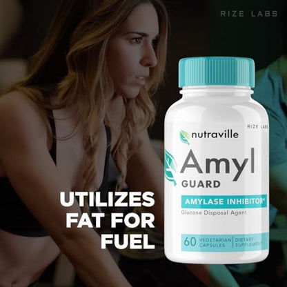 rize labs (2 Pack Nutraville Amyl Guard Dietary Supplement, Nutraville Amyl Guard Weight rize labsUS supplements