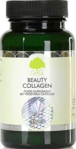 Beauty Collagen | Collagen & Hyaluronic Acid Supplement | 60 Capsules | Hydrolysed Marine Collagen G&G VitaminsUS supplements