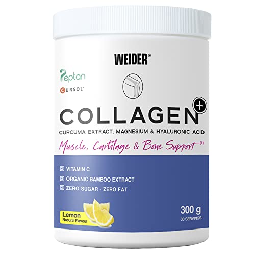 Weider Collagen Plus. Powder Preparation with Collagen peptides (Peptan), hyaluronic Acid WeiderAu supplements