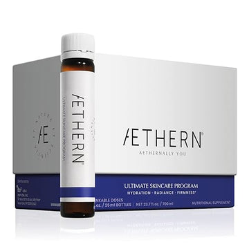 Collagen Drink + Hyaluronic Acid. Liquid Skincare Supplement. 12 High-Grade Natural Ingredients AETHERNAu supplements