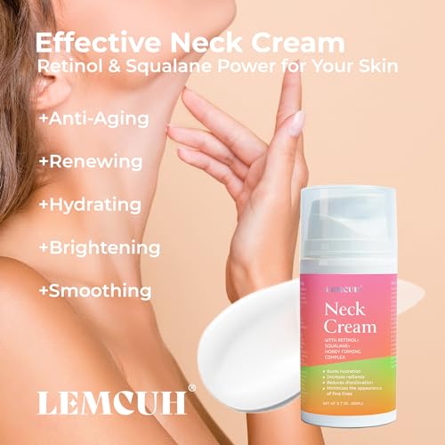 Neck Firming Cream for Women: Neck Cream - Neck Tightening Cream - Neck Creams LemcuhUS supplements