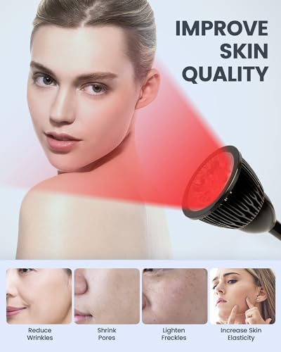 YMM Update Red Light Therapy for Body, All Metal Red Light Therapy Device with Stand, 660nm YMMAu supplements
