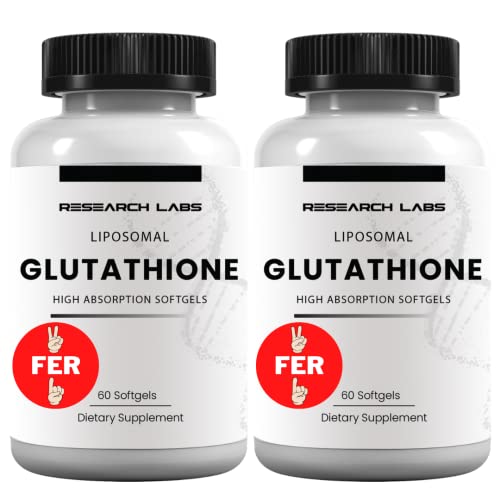 Research Labs Liposomal Glutathione Supplement w/Gluta-IV™, 100x Enhanced Absorption Research LabsUS supplements