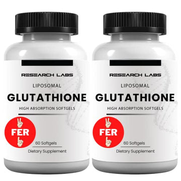 Research Labs Liposomal Glutathione Supplement w/Gluta-IV™, 100x Enhanced Absorption Research LabsAu supplements