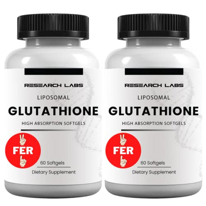 Research Labs Liposomal Glutathione Supplement w/Gluta-IV™, 100x Enhanced Absorption Research LabsUS supplements