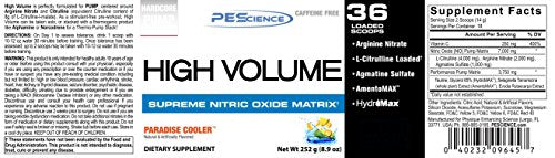PEScience High Volume Pre-Workout Paradise Cooler 8.9 Ounce, 36 Servings PEScienceAu supplements