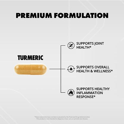 Sculpt Nation Powerful Turmeric Supplement - Turmeric Curcumin with Black Sculpt NationUS supplements