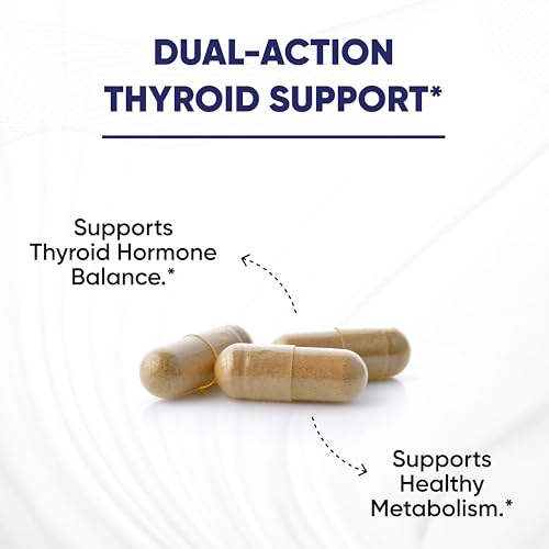 Sandhu's Thyroid Support Complex with Iodine Supplement|60 Capsules, 30 Days Supply Sandhu'sAu supplements