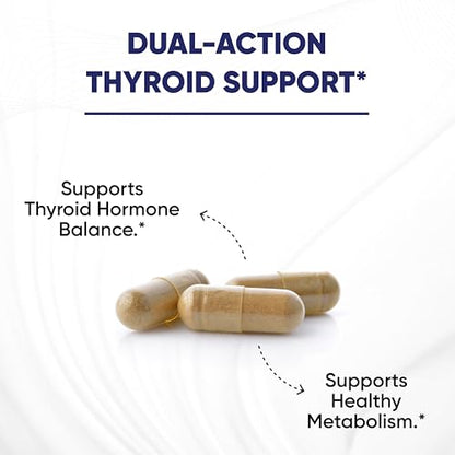 Sandhu's Thyroid Support Complex with Iodine Supplement|60 Capsules, 30 Days Supply Sandhu'sUS supplements