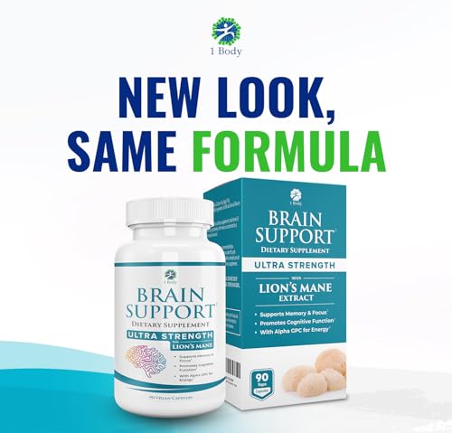 1 Body Brain Supplements for Memory and Focus - Support Healthy Brain 1 BodyUS supplements
