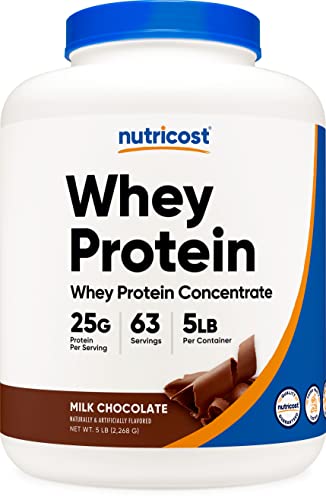 Nutricost Whey Protein Concentrate (Chocolate) 5LBS NutricostUS supplements