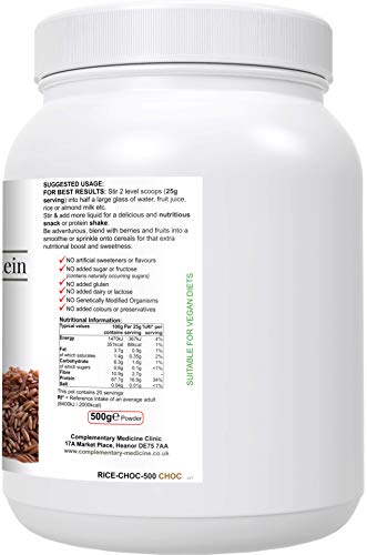 Complementary Supplements | BodyFuel Brown Rice Protein Powder Plus Chicory, Green Tea Complementary SupplementsAu supplements