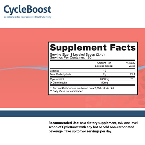 Fairhaven Health Vegan Myo-Inositol and D-Chiro Inositol Powder | 40:1 Ratio | Hormone Fairhaven HealthUS supplements
