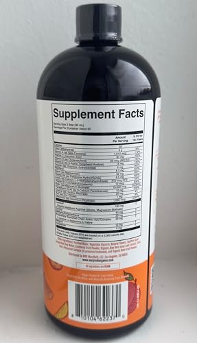 MaryRuth's Liquid Multivitamin+Hair Growth | Clinically Tested for Thicker Hair & Facial Wrinkles in Women | Biotin 10000mcg | Lustriva Hair Growth Supplement | MaryRuth OrganicsAu supplements