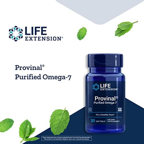 Provinal Purified Omega-7 - Daily Essential Omega 7 Fatty Acids Supplement, Palmitoleic Life ExtensionAu supplements