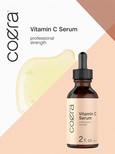 Vitamin C Serum for Face | 2 oz | Brightening Serum for Dark Spots | Paraben & SLS Free CoeraUS supplements