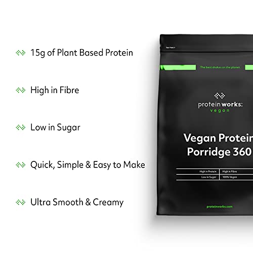 Protein Works - Vegan Protein Porridge 360 | High Protein Breakfast | Plant-Based | Chocolate | 900g THE PROTEIN WORKSAu supplements