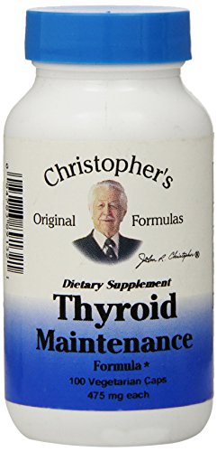 Dr. Christopher's Original Formulas Thyroid Maintenance Formula Capsules, 100 Count Dr. Christopher's Original FormulasUS supplements