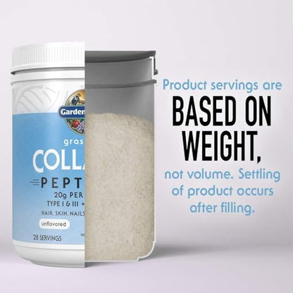 Grass Fed Collagen Peptides Powder – Unflavored, for Women Men Hair Skin Nails Joints TudorUS supplements