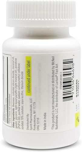ValuMeds Fast Acting Dairy Relief Lactose Enzymes, 120 Softgels, Help Prevent Gas ValuMedsUS supplements
