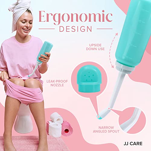 JJ CARE Peri Bottles - Pack of 2 Peri Bottles for Postpartum Care Kit, 500 ml Peri Bottles JJ CAREAu supplements