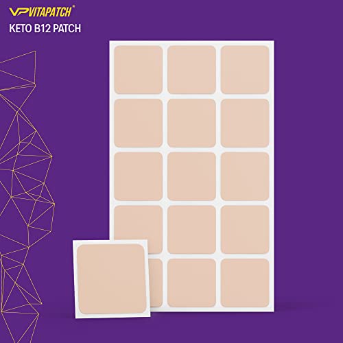 VitaPatch Keto Patch with B12 Methylcobalamin and Vitamin Guarana B12 Patch for Energy VitaPatchUS supplements