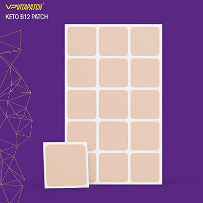 VitaPatch Keto Patch with B12 Methylcobalamin and Vitamin Guarana B12 Patch for Energy VitaPatchUS supplements